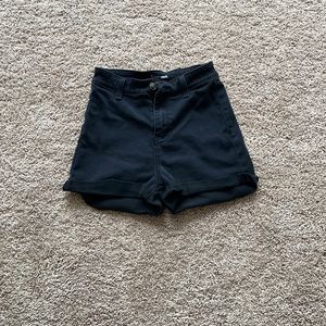 High rise black fashion nova shorts